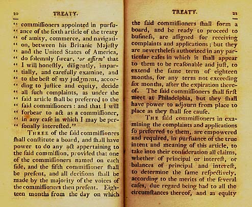 Page 10 of the Original Jay Treaty