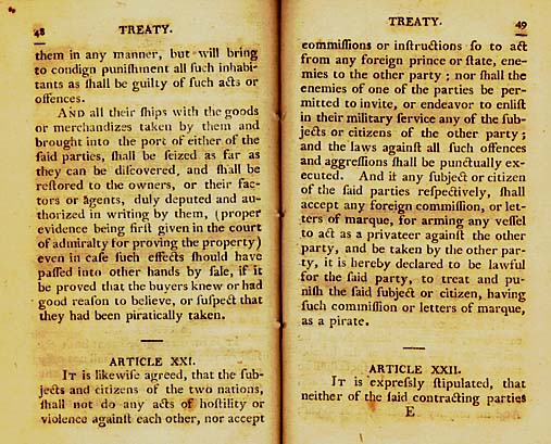 Page 24 of the Original Jay Treaty