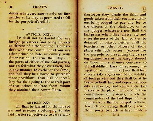 Page 26 of the Original Jay Treaty