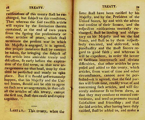 Page 29 of the Original Jay Treaty