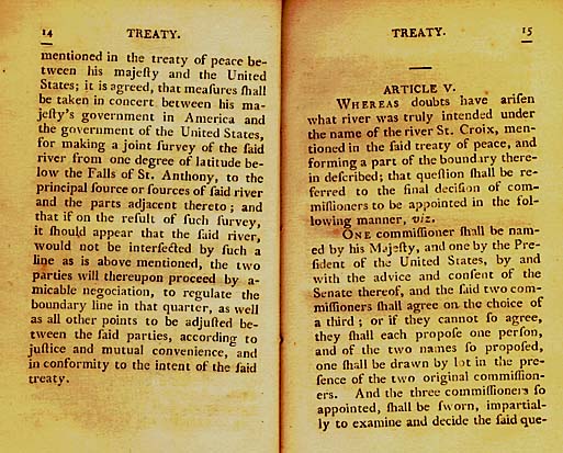 Page 7 of the Original Jay Treaty