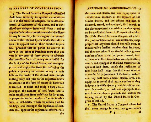 The Articles of Confederation Page 7