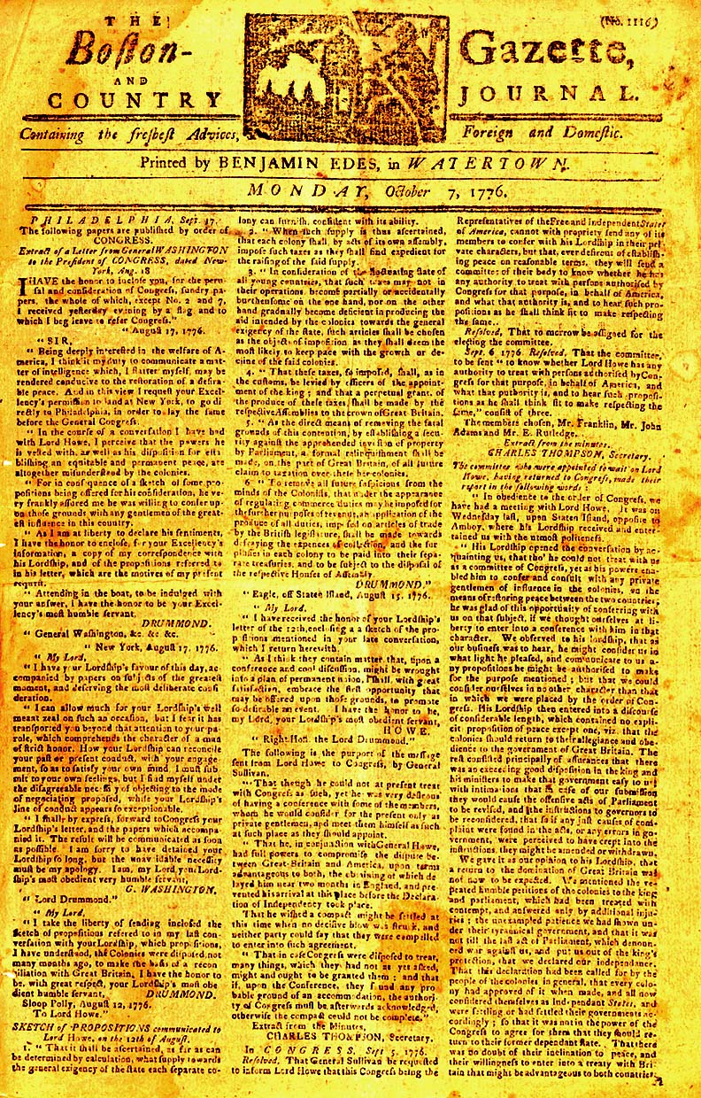 The Boston Gazette