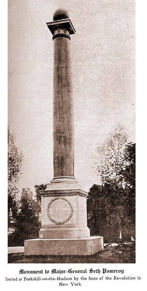 Pomeroy anvil monument