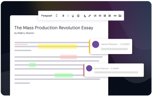 User Interface showing a chat with an AI tool